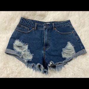 Forever 21 Denim Blue Short Size 29